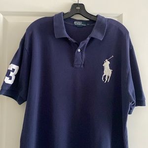 Polo by Ralph Lauren XL Navy Polo Shirt